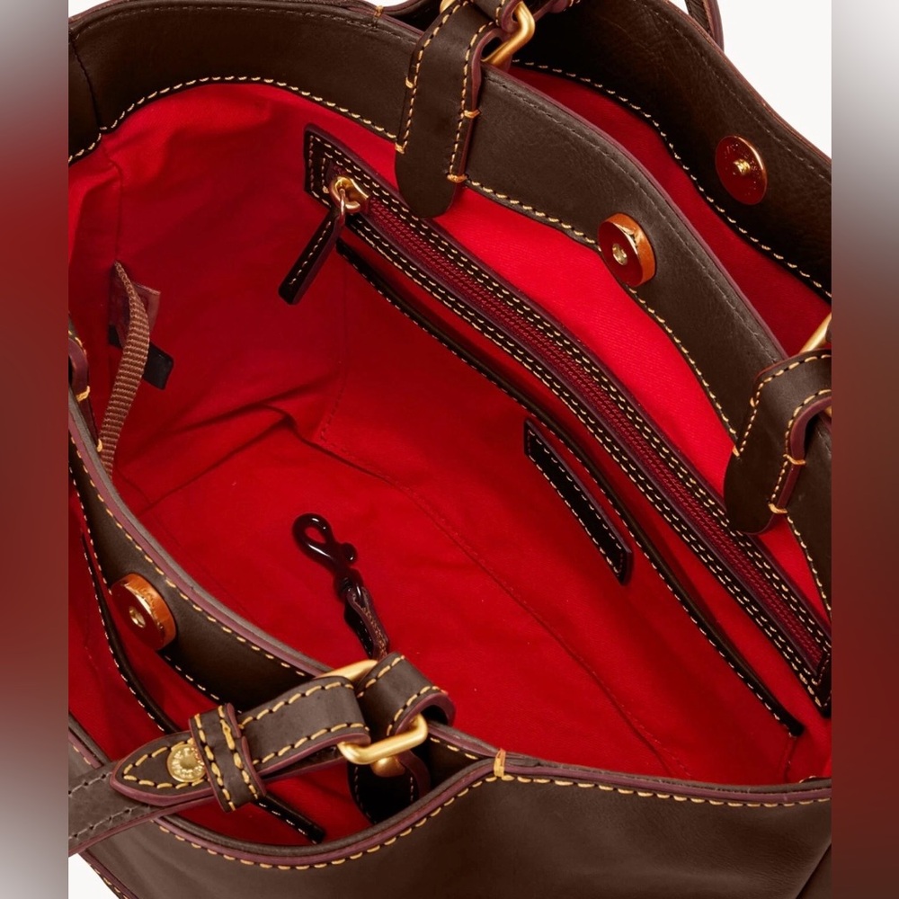 Dooney and Bourke Florentine Small Flynn in TEAL - Picture 8 of 9